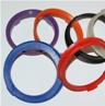 1x Center ring for alloy wheels out 60,1 to in 57,1mm for alloy etabeta aez  dotz enzo  dezent altri grigio chiaro